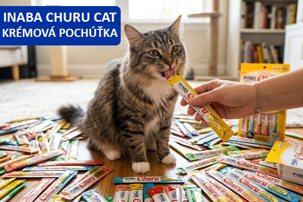 Inaba Cat Churu Individualne 4ks foto obsahu